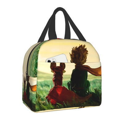 Bajka Fikcija Mali princ Torba za ručak Topla kutija za ručak s hladnjakom Izolirana kutija za ručak za žene, djecu Škola piknik Hrana Prijenosne torbe