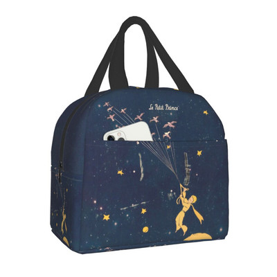 Bajka Fikcija Mali princ Torba za ručak Topla kutija za ručak s hladnjakom Izolirana kutija za ručak za žene, djecu Škola piknik Hrana Prijenosne torbe