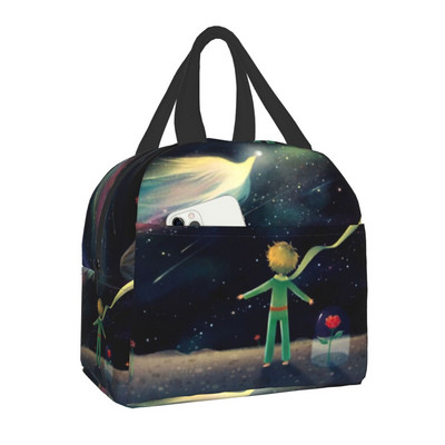 Bajka Fikcija Mali princ Torba za ručak Topla kutija za ručak s hladnjakom Izolirana kutija za ručak za žene, djecu Škola piknik Hrana Prijenosne torbe