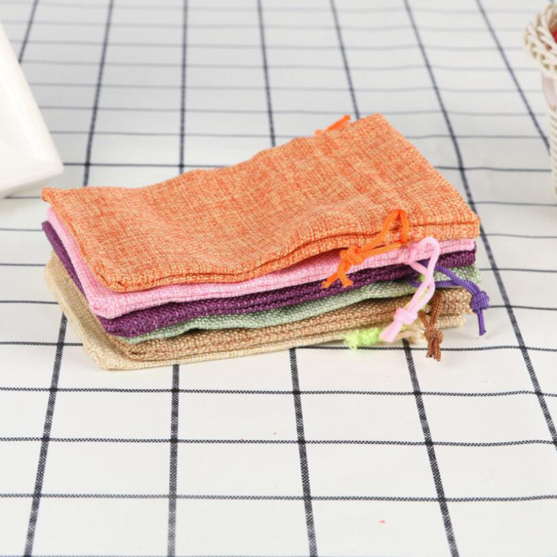 10 gab/komplekts 7x9cm audekls iepakojuma maisiņi aukliņu maisiņi papīra cenu birkas un kaņepju auklas auklas rotaslietu displejam