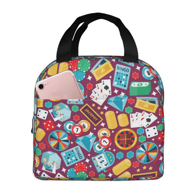 Bingo Szükségem van még egy Numbe ebédtáska hűtőtáska női hordtáska szigetelt ebéddoboz puha bélés ebédtartó piknik utazáshoz