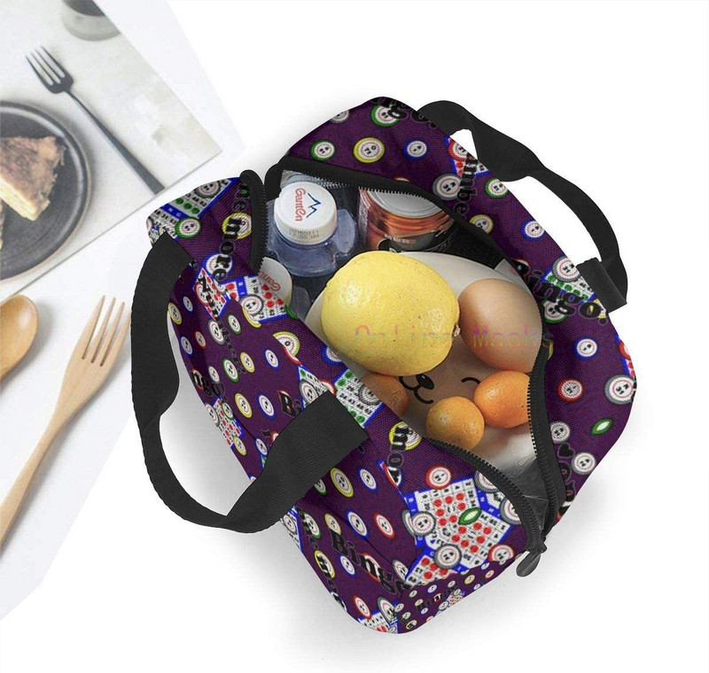 Bingo Szükségem van még egy Numbe ebédtáska hűtőtáska női hordtáska szigetelt ebéddoboz puha bélés ebédtartó piknik utazáshoz