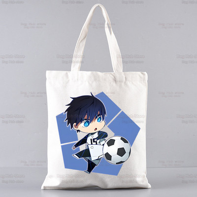 Blue Lock Shopping Bag Shopper Jute Bag Isagi Yoichi Hyoma Chigiri Meguru Bachira Shopping Tote Bag Bolsa Sacolas za višekratnu upotrebu