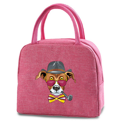 Slatke torbe za ručak za pse Nova rashladna torba za piknik Modna torba za ručak Školska hrana Izolirana torba za večeru Kampiranje Platnena putna torba