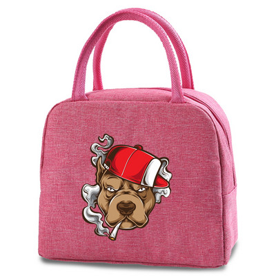 Slatke torbe za ručak za pse Nova rashladna torba za piknik Modna torba za ručak Školska hrana Izolirana torba za večeru Kampiranje Platnena putna torba