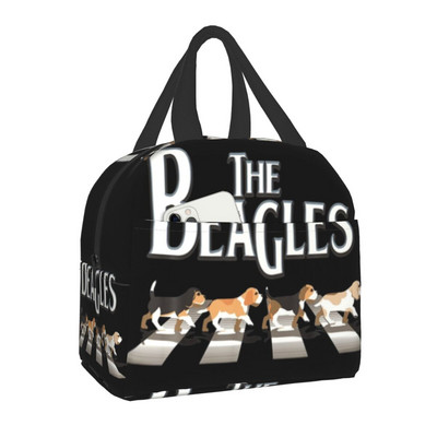 Pomeranski pas s ljetnom vrećicom za ručak izoliranom od lišća za školu, ured, kućne ljubimce, špiceve, termalni hladnjak za ponovno korištenje, Bento kutija, žene, djeca