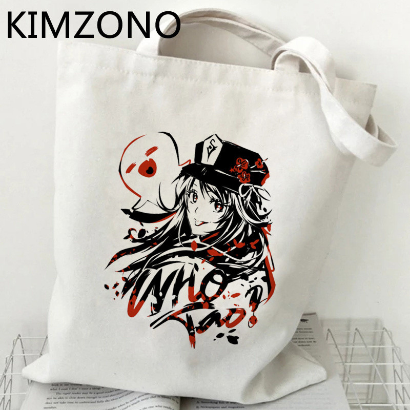 Genshin Impact iepirkumu soma eko audekls bolso pārtikas preču pircējs iepirkumu maisiņš reciclaje atkārtoti salokāms tīkls cabas