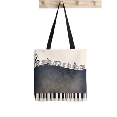 Shopper One Tree Hill Friends Nyomtatott táska női Harajuku vásárló kézitáska lány Vállas bevásárlótáska Lady Canvas Bag