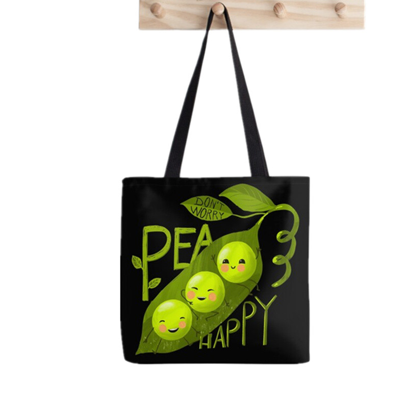 Shopper One Tree Hill Friends Nyomtatott táska női Harajuku vásárló kézitáska lány Vállas bevásárlótáska Lady Canvas Bag