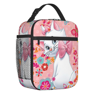 Movie Marie Cat Izolirana torba za ručak za žene Funny Kitten Film Toplinski hladnjak za ponovno korištenje Bento kutija Posao Škola Putovanja