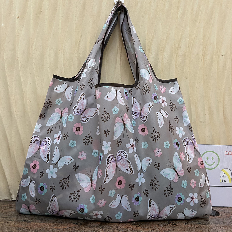 Újrafelhasználható bevásárlótáska - Élelmiszertáska - Ajándéktáska 50 Lb Szuper nagy kézitáska Gépben mosható kézitáska Erős és könnyű