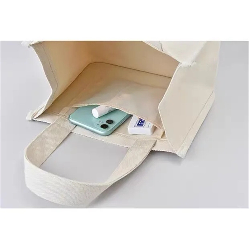 Jauna audekla pusdienu soma pusdienu kastīte piknika maza rokassomiņa vakariņu konteiners kokvilnas auduma atkārtoti lietojami pārtikas uzglabāšanas maisiņi biroja dāmai