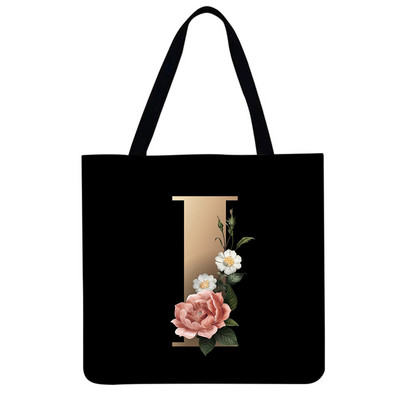 Γυναικείες τσάντες ώμου casual Τσάντες τσάντες λινό πάρτι Alphabet στάμπες Τσάντες τσάντες μεγάλης χωρητικότητας