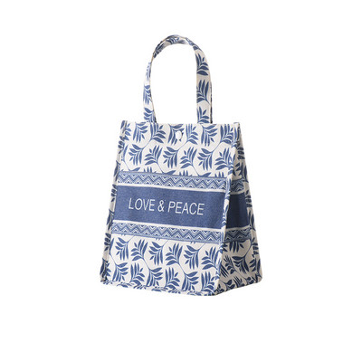 Modna ženska torba za ručak Velika torba za kutiju za ručak za piknik Izolirane rashladne torbe Torbica za svježu hranu Bento Bolsas De Almuerzo Lonchera