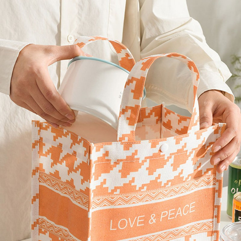 Modna ženska torba za ručak Velika torba za kutiju za ručak za piknik Izolirane rashladne torbe Torbica za svježu hranu Bento Bolsas De Almuerzo Lonchera