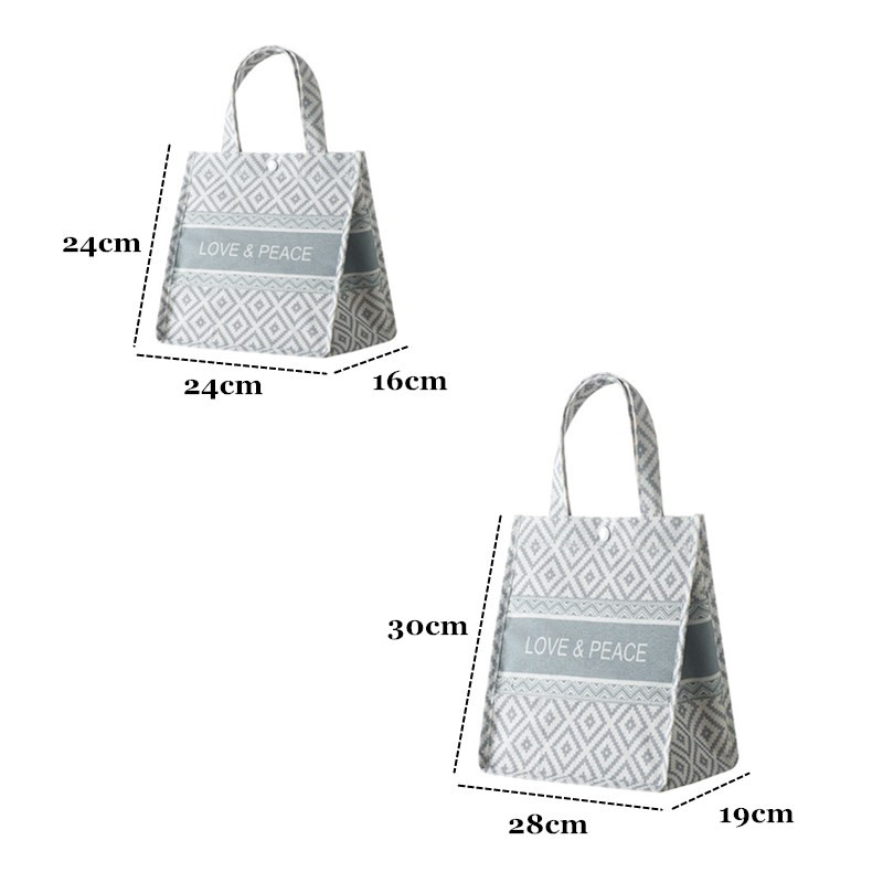 Modna ženska torba za ručak Velika torba za kutiju za ručak za piknik Izolirane rashladne torbe Torbica za svježu hranu Bento Bolsas De Almuerzo Lonchera