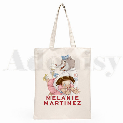Cry Baby Melanie Martinez Esztétikus design vállvászon táskák nagy kapacitású College Harajuku kézitáska női táska bevásárlótáska