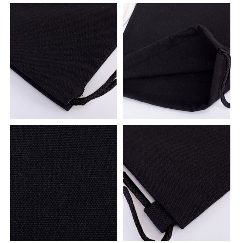 Pamučni ruksak s uzicom Gym Sacks Canvas Cinch Sport Pack za muškarce, žene F3MD