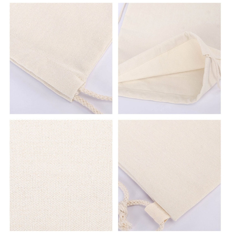 Pamučni ruksak s uzicom Gym Sacks Canvas Cinch Sport Pack za muškarce, žene F3MD