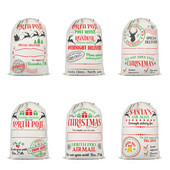 Christmas Elk Drawstring Poklon Bag Diy Greetings Candy Present Storage Pouch Kids Girl Letter Print Putni paket za pohranu 2022.