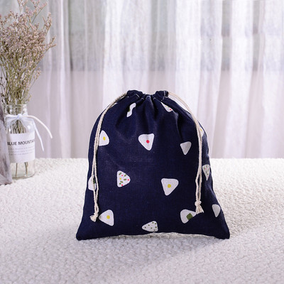 Lanena tkanina Vrećica za pohranjivanje donjeg rublja Čarape Organizator za nakit Kuhinjski ekološki držač za brašno Držač za rižu Torba za kupovinu