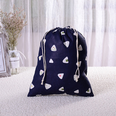 Lanena tkanina Vrećica za pohranjivanje donjeg rublja Čarape Organizator za nakit Kuhinjski ekološki držač za brašno Držač za rižu Torba za kupovinu