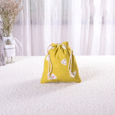 Lanena tkanina Vrećica za pohranjivanje donjeg rublja Čarape Organizator za nakit Kuhinjski ekološki držač za brašno Držač za rižu Torba za kupovinu