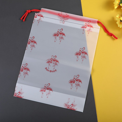 LAYRUSSI Prozirna kozmetička torbica Prijenosna putna torbica za pranje džepova Džepovi za pohranjivanje s uzicama Slatka šminka Prijenosna torbica za pranje