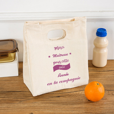 Super učiteljska funkcionalna rashladna kutija za ručak, prijenosne izolirane platnene torbe za ručak, termo školska torbica za pohranu hrane, darovi za učitelje