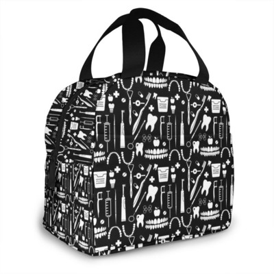 Liječnici njegovatelji medicinske sestre Izolirane torbe za ručak Žene medicinske sestre Kutija za hranu s printom Hladnjak Topla Bento kutija za djecu Slatka kutija za ručak za školu