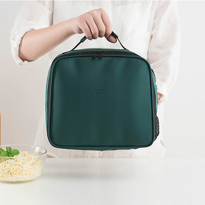 Novi putni hladnjak od PU aluminijske folije, velika izolirana torba za hranu, vodootporna torba, dječja kutija za ručak, torba za led za odrasle, isporuka putem isporuke