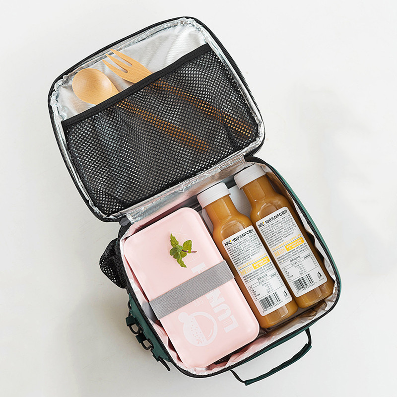 Novi putni hladnjak od PU aluminijske folije, velika izolirana torba za hranu, vodootporna torba, dječja kutija za ručak, torba za led za odrasle, isporuka putem isporuke