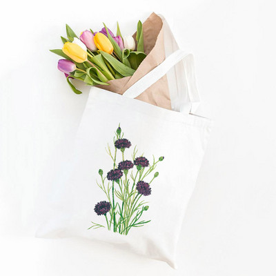 Női vászon bevásárlótáska Női vászon válltáska Eco kézitáska hordtáska Újrafelhasználható bevásárlótáskák diákkönyves táskák