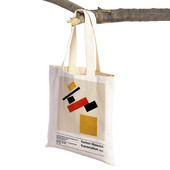 Nordic Shopper Bags Lady Canvas Tote Ženska ručna torba Malevich Geometrijski apstraktni suprematizam Art Double Print torba za kupnju