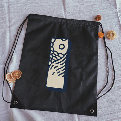 Torbe s uzicom Kreativni valovi Ispis slova Dječji ruksak Ženska torba za jogu Torbe za crtanje Elegantna i prijenosna muška torba za teretanu