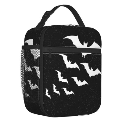 Never Trust The Living Izolirane vrećice za ručak Goth Occult Halloween Witch Quote Prijenosni hladnjak Termalna kutija za hranu Kutija za ručak Posao Putovanje