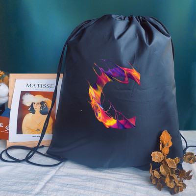 Bărbați Genți Sport Femei Geantă de yoga Personalizați Rucsac Geanta de carte Geanta cu cordon Imprimare cu litere creative Rucsac pentru școală pentru copii