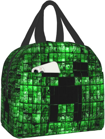 Izdržljiva kutija za ručak, torba za ručak za odrasle, djecu, izolirane torbe, torba za višekratnu toplinsku izolaciju i torba za hranu za čuvanje na hladnom