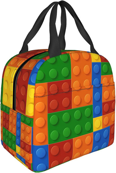 Izdržljiva kutija za ručak, torba za ručak za odrasle, djecu, izolirane torbe, torba za višekratnu toplinsku izolaciju i torba za hranu za čuvanje na hladnom