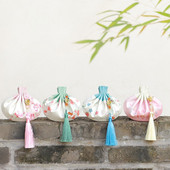 Han tkanina Brokat džep Tradicionalna festivalska vrećica Antikni stil Torbice za nakit Kineski stil Torbica Mala torbica Vrećica za blagoslov