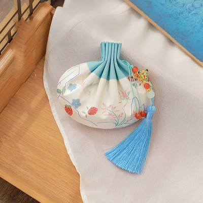 Han tkanina Brokat džep Tradicionalna festivalska vrećica Antikni stil Torbice za nakit Kineski stil Torbica Mala torbica Vrećica za blagoslov