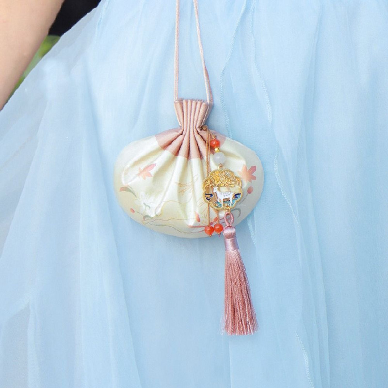 Han tkanina Brokat džep Tradicionalna festivalska vrećica Antikni stil Torbice za nakit Kineski stil Torbica Mala torbica Vrećica za blagoslov