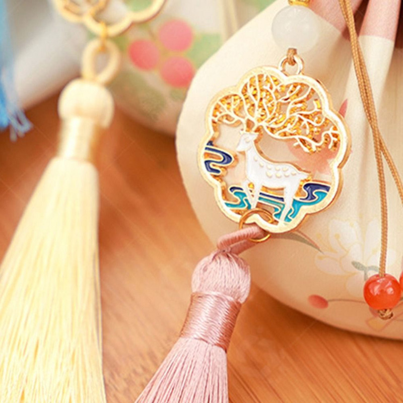 Han tkanina Brokat džep Tradicionalna festivalska vrećica Antikni stil Torbice za nakit Kineski stil Torbica Mala torbica Vrećica za blagoslov