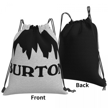 Burton Snowboards Mountain Drawstring Τσάντες Σακίδια πλάτης για κορίτσια Τσάντα για σχολική τσάντα για παπούτσια Τσάντες κορδονιών για παιδιά