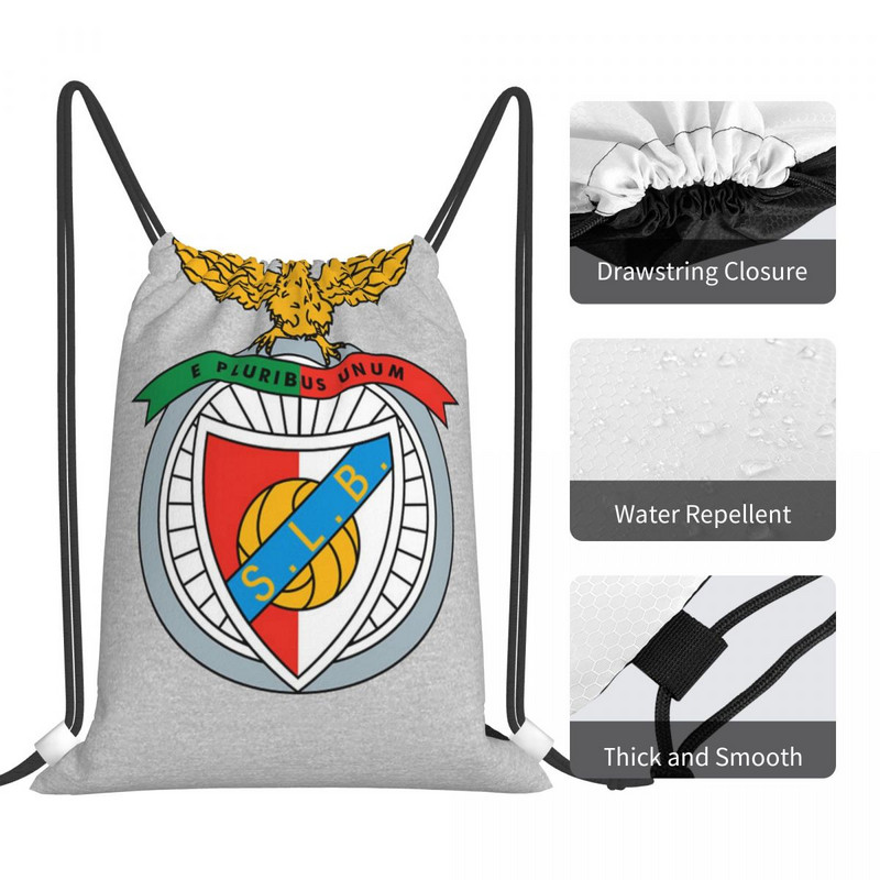 Benfica Torbe s uzicom Ruksaci Torba za cipele Platnene torbe Muški ruksaci Ruksak s uzicom