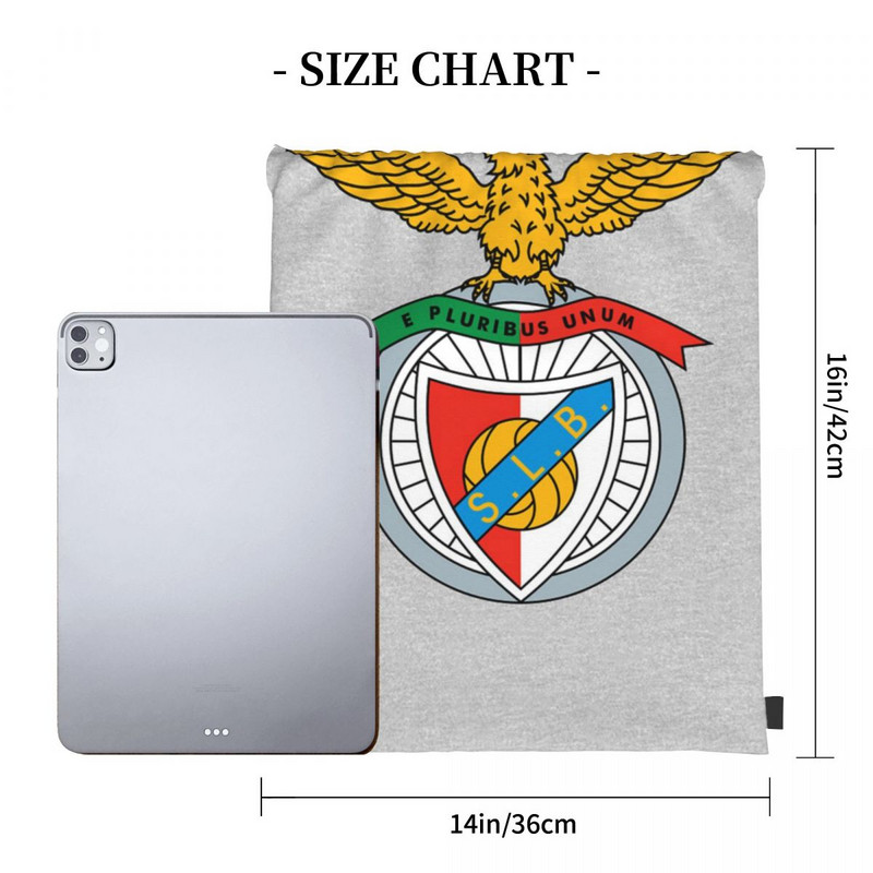 Benfica Torbe s uzicom Ruksaci Torba za cipele Platnene torbe Muški ruksaci Ruksak s uzicom