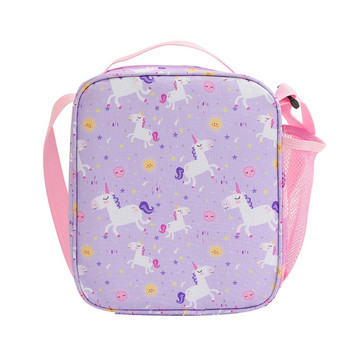 28GD Cute Unicorn Lunch Bag Cartoon Insolated Thermal Food Bag Kawaii Lunchbox Picnic Supplies Cooler bag for Kids Girl Boy