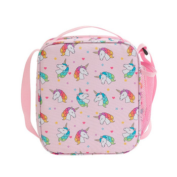 28GD Cute Unicorn Lunch Bag Cartoon Insolated Thermal Food Bag Kawaii Lunchbox Picnic Supplies Cooler bag for Kids Girl Boy