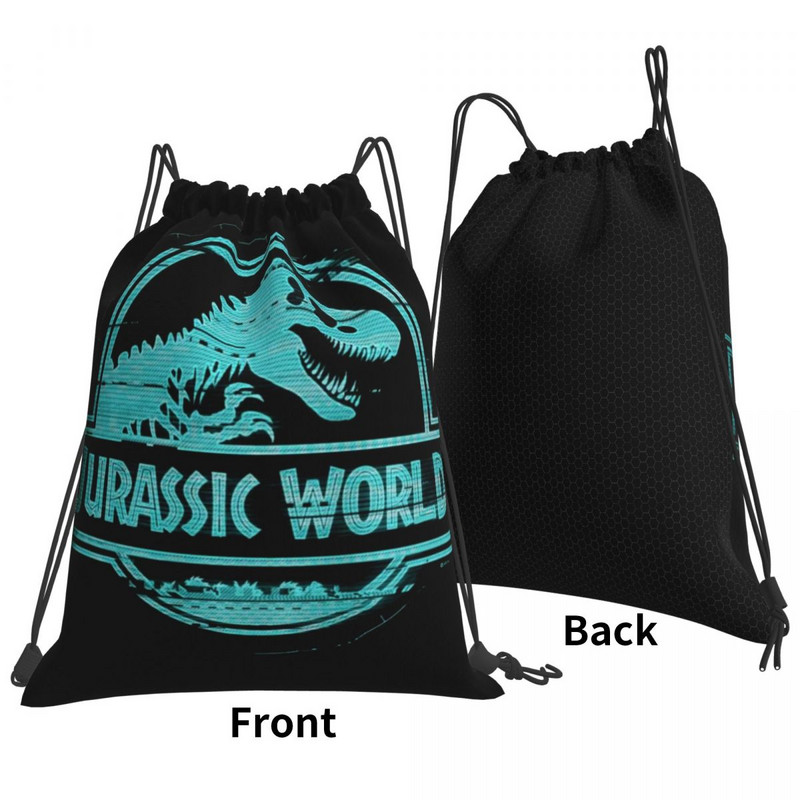 Jurassic Park 6 raišteliai Krepšiai Kuprinės Mergaičių Krepšys Virveliniai Krepšiai Krepšys Kuprinė Vaikiškas Krepšys Kuprinė
