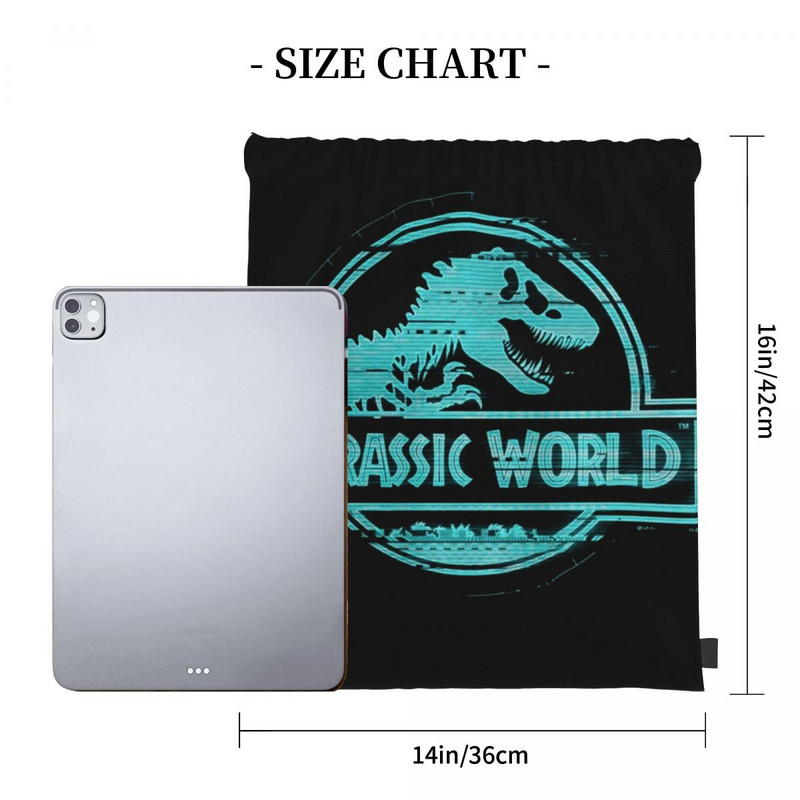 Jurassic Park 6 raišteliai Krepšiai Kuprinės Mergaičių Krepšys Virveliniai Krepšiai Krepšys Kuprinė Vaikiškas Krepšys Kuprinė